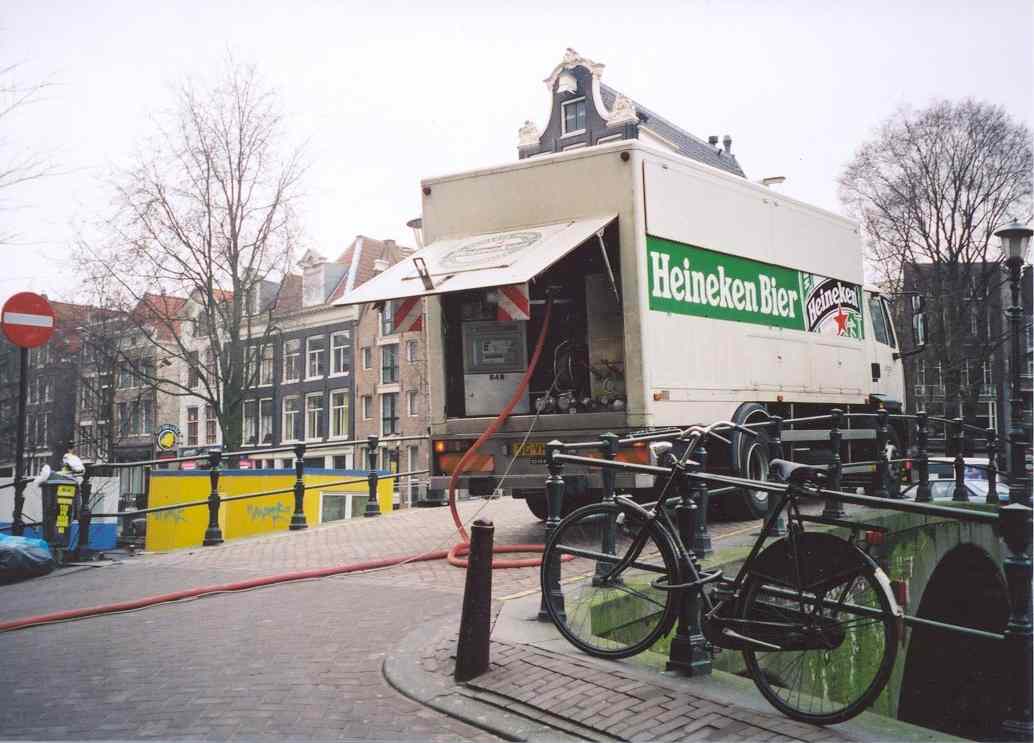 A Heineken delivery