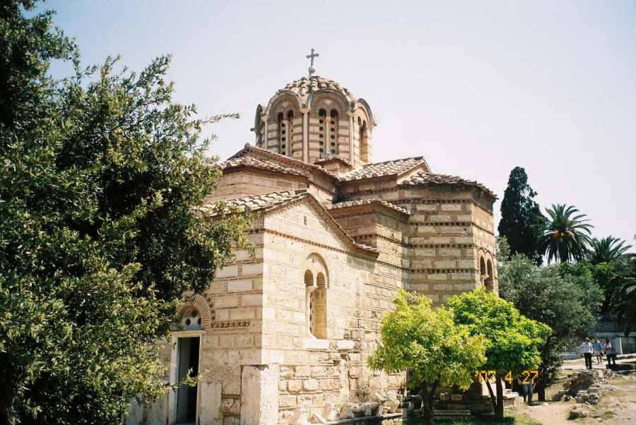 The Byzantine church of Agii Apostoli