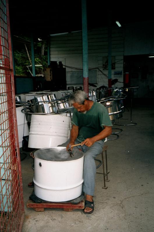 Making Steel Drums