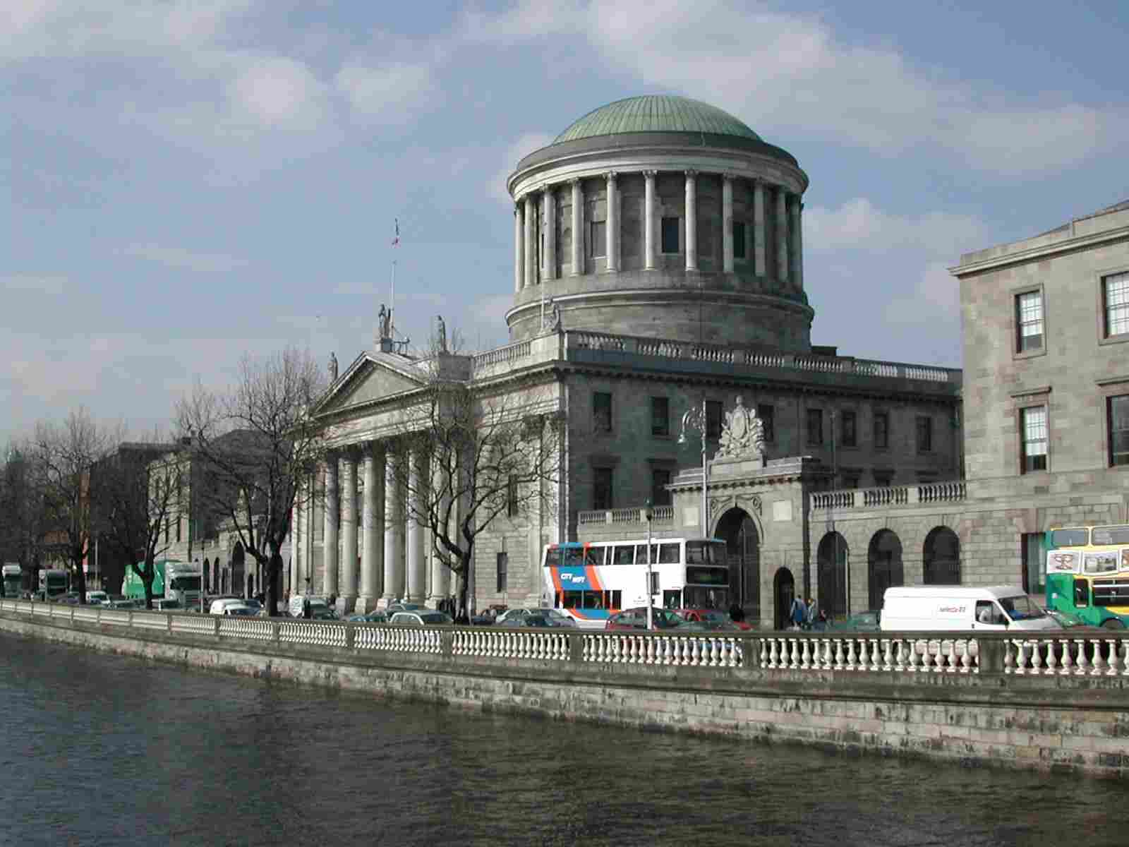 The Four Courts by the Liffey, Dublin