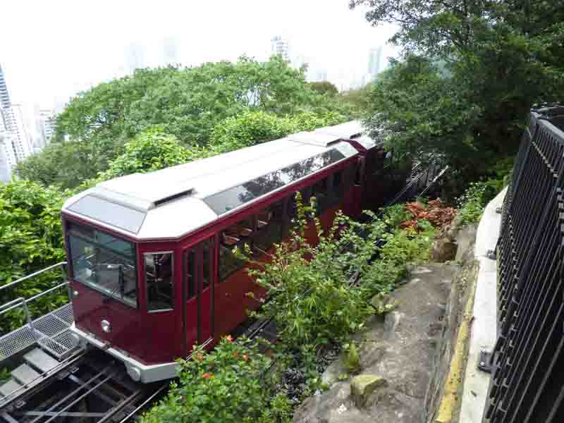 Hong Kong Peak Tram 2012