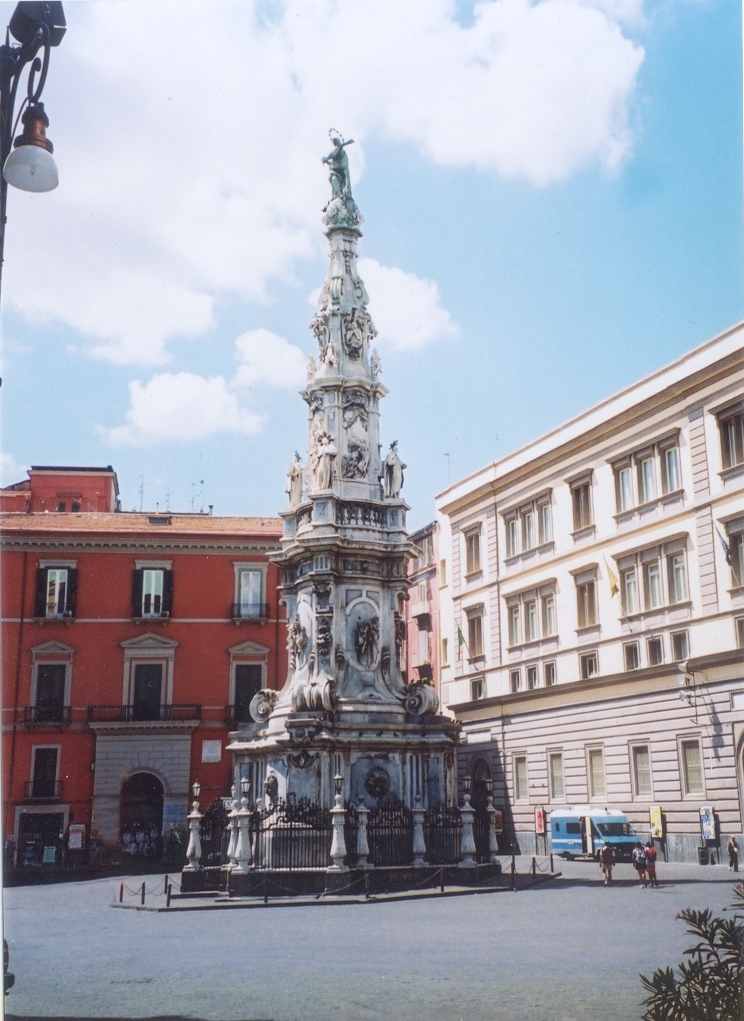 the Spire of the Immaculate Virgin