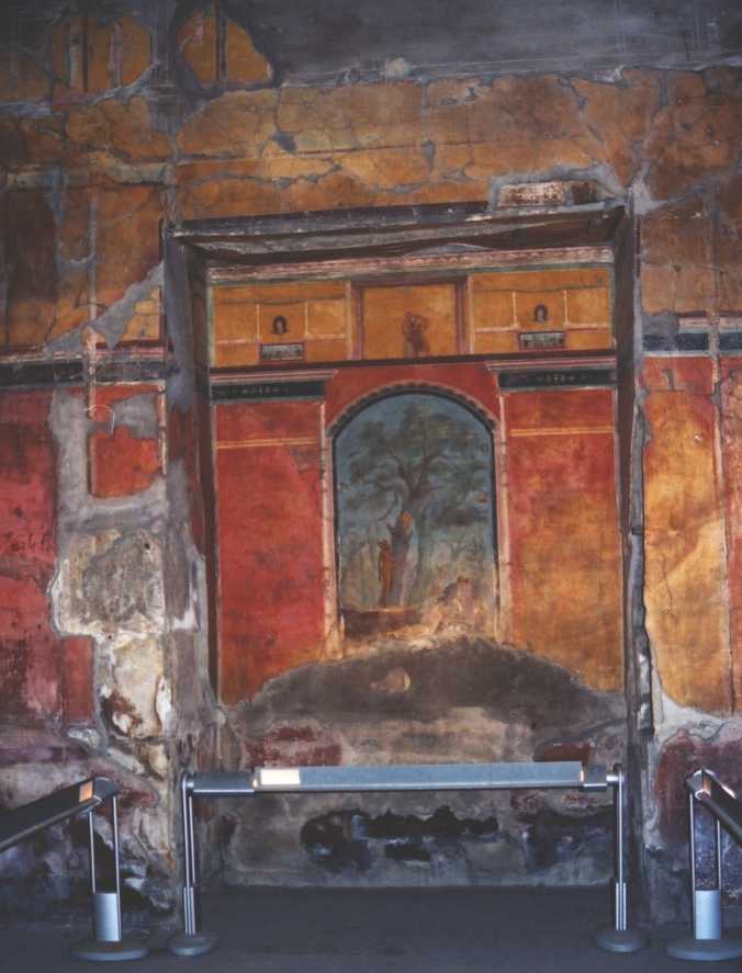 Wall Paintings in the Calidarium