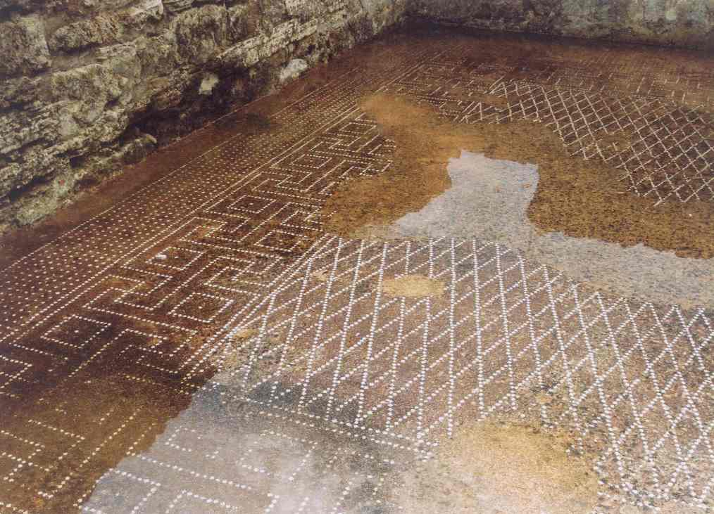 Mosaic floor