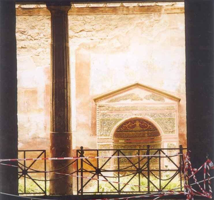 House of Orpheus impluvium