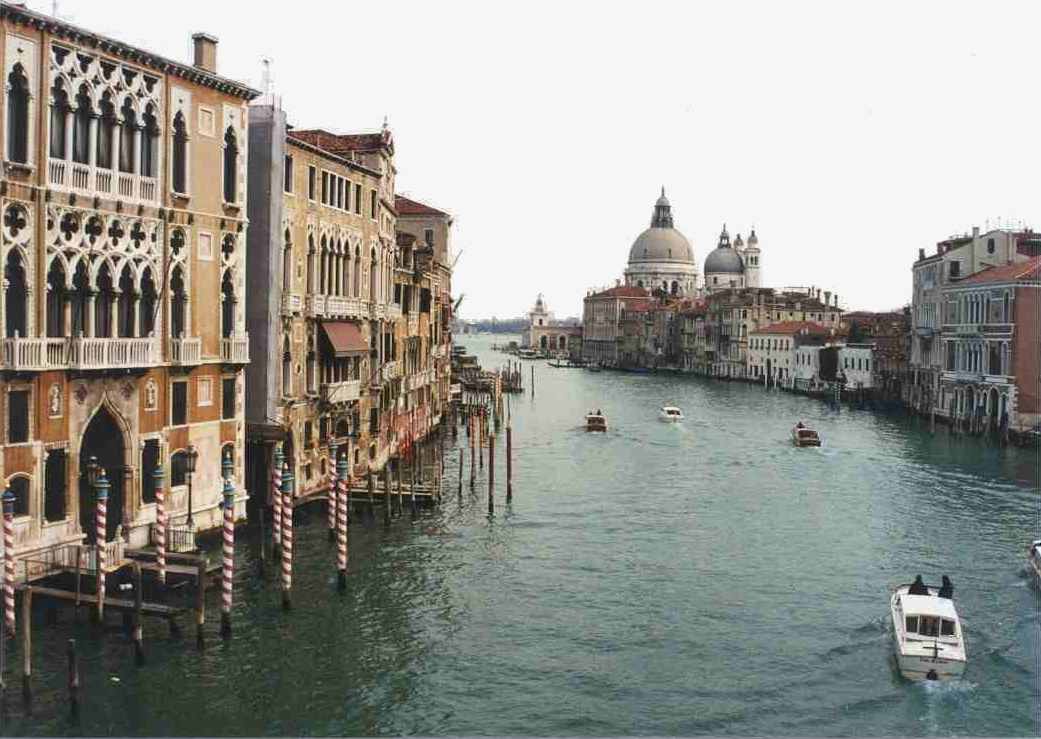 Grand Canal from Ponte dell'Accademia, 14 February 2000