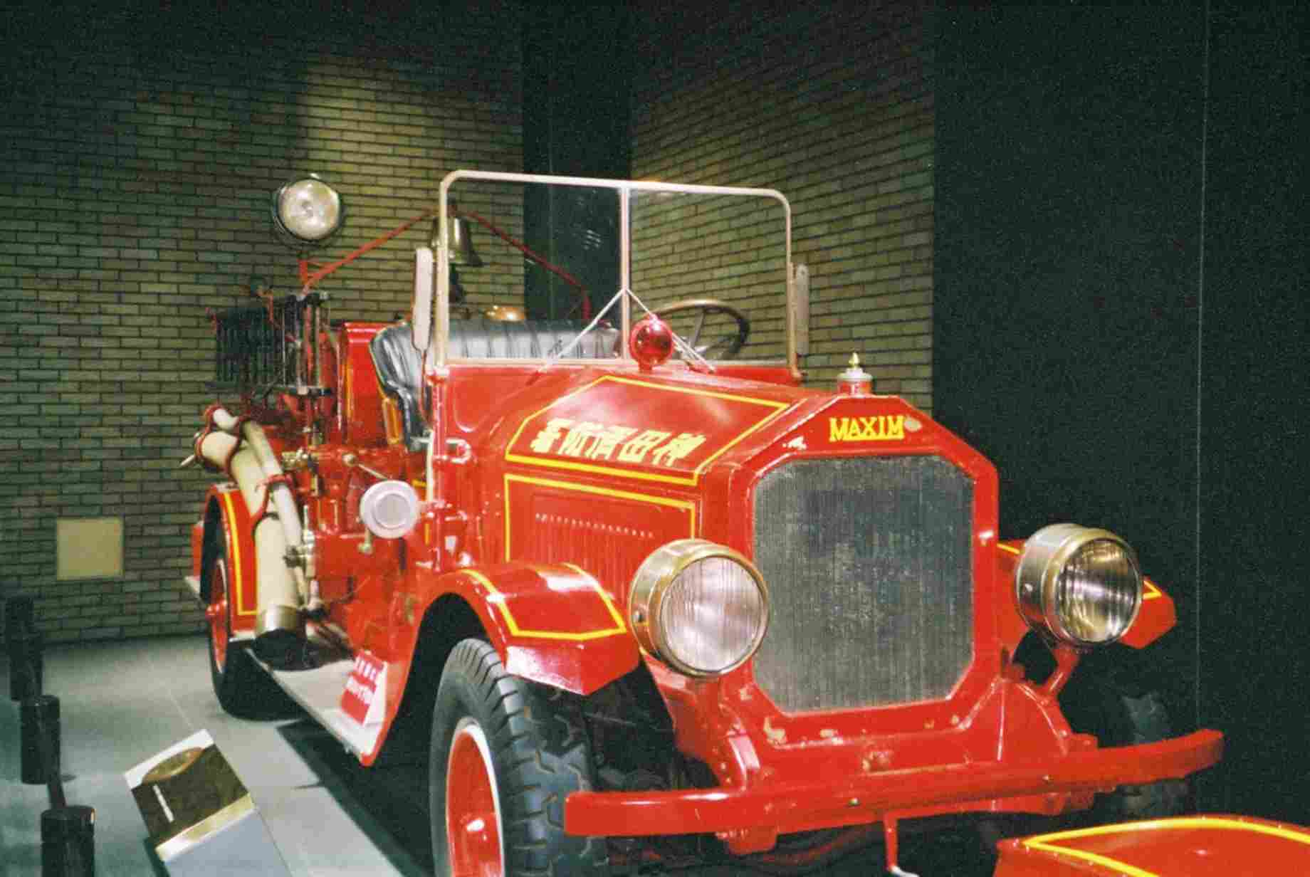 A 1920's Maxim Pumper