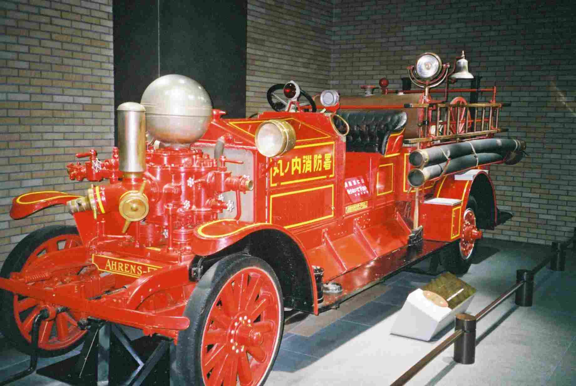 A 1920's Ahrens-Fox Pumper