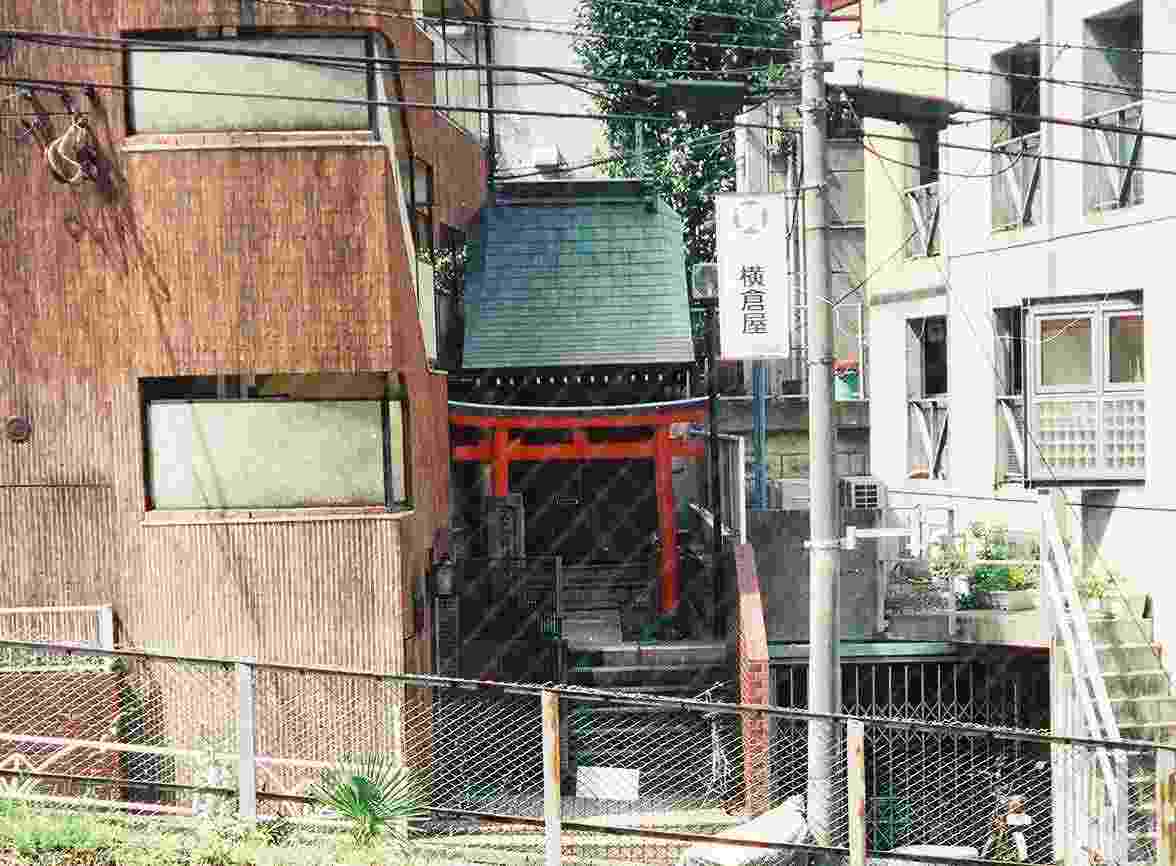 A typical street in Central Tokyo