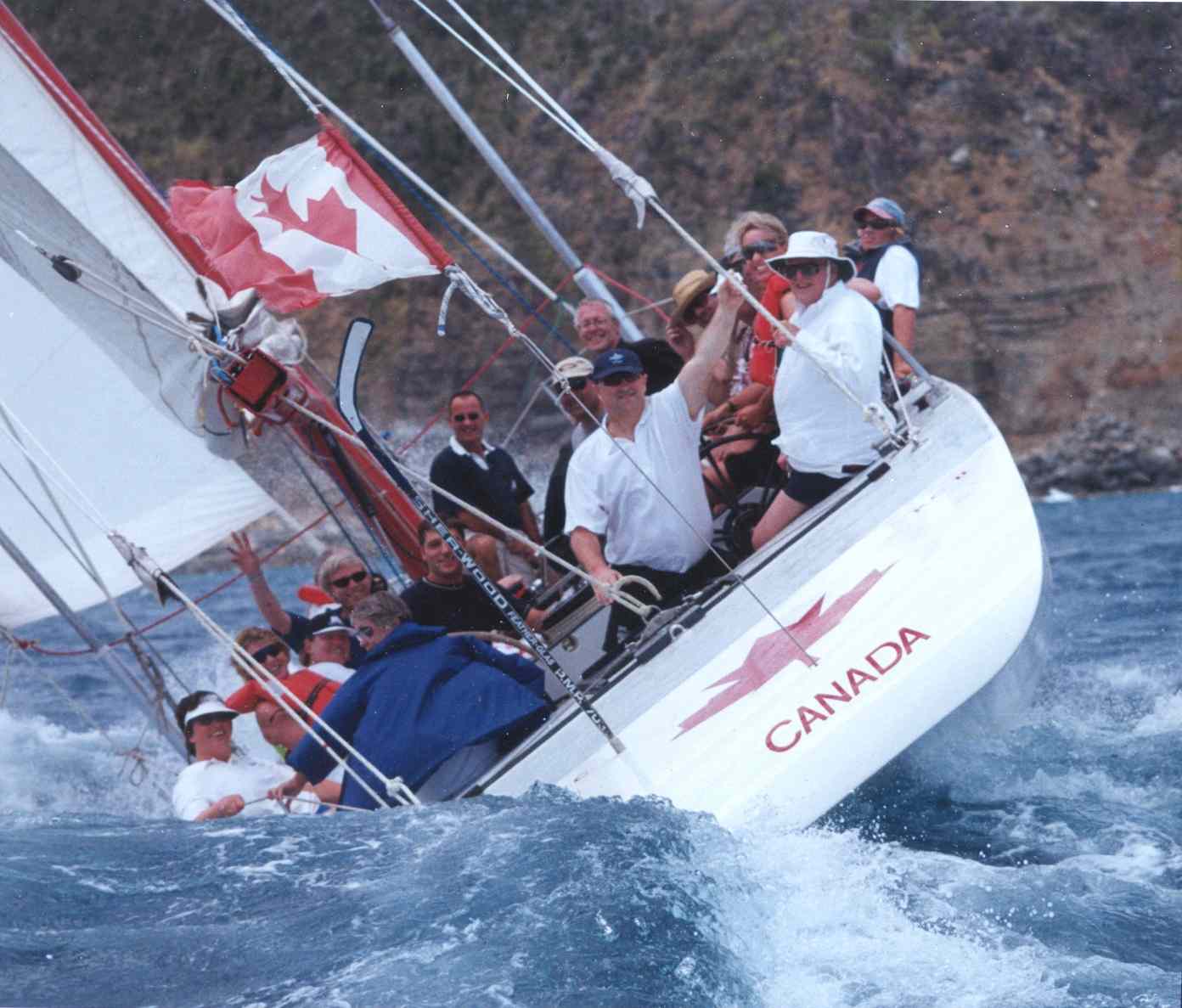 Americas Cup 12m yacht Regatta - Canada II