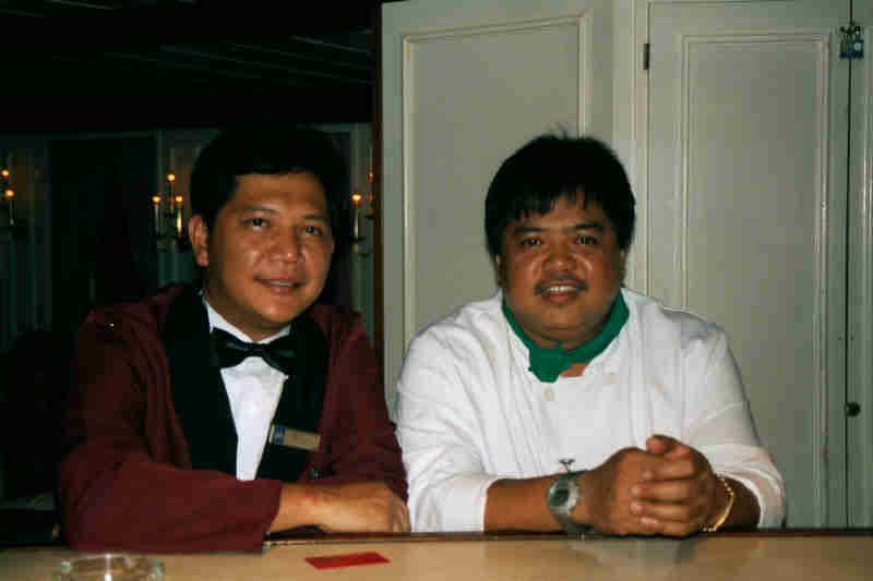 The chef and headwaiter