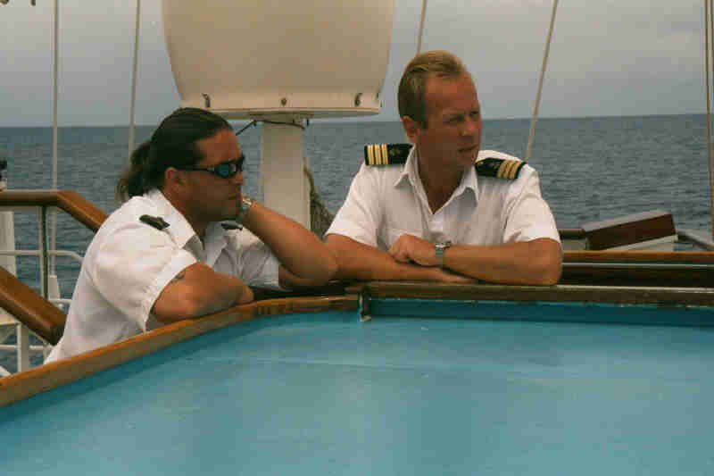 Handing over the watch