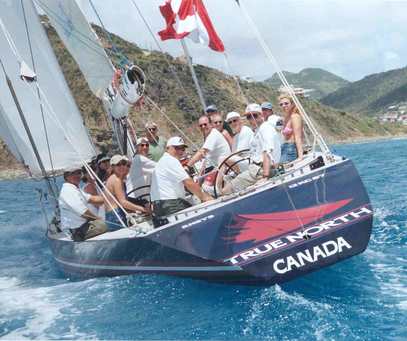 Americas Cup 12m yacht Regatta - True North, 30 March 2000