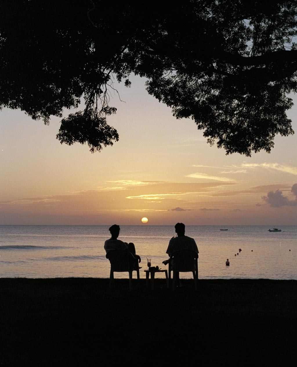 Honeymooners at Treasure Beach Hotel Barbados by Nick Mabbs