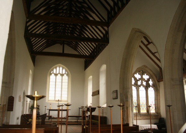 Inside Buttsbury Church