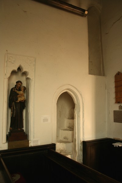 The Rood stair, St Mary & St Margaret, Stow Maries