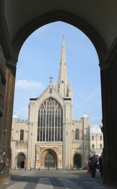 The Cathedral through Erpingham Gate