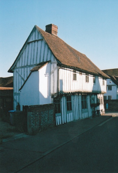 half-timbered Medieval Cottage