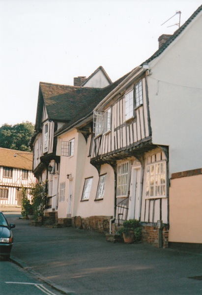 half-timbered Medieval Cottage