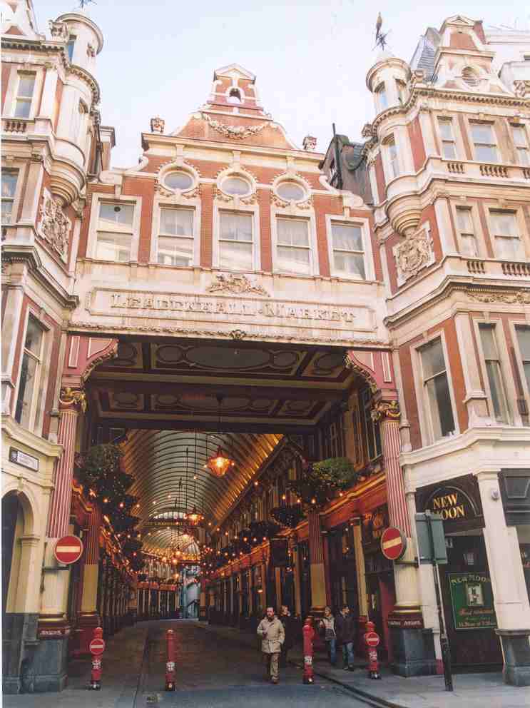 Leadenhall Market (on a sunday)