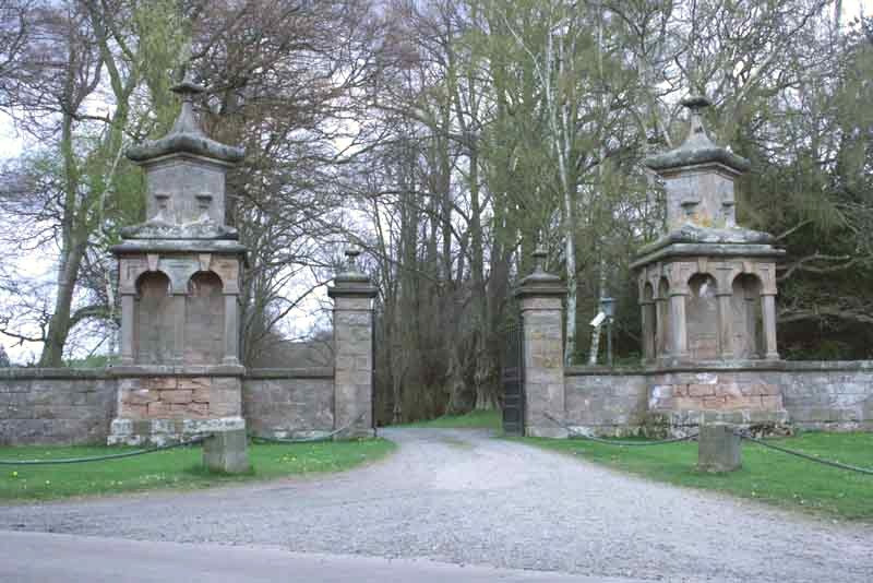 Chillingham Castle Entrance
