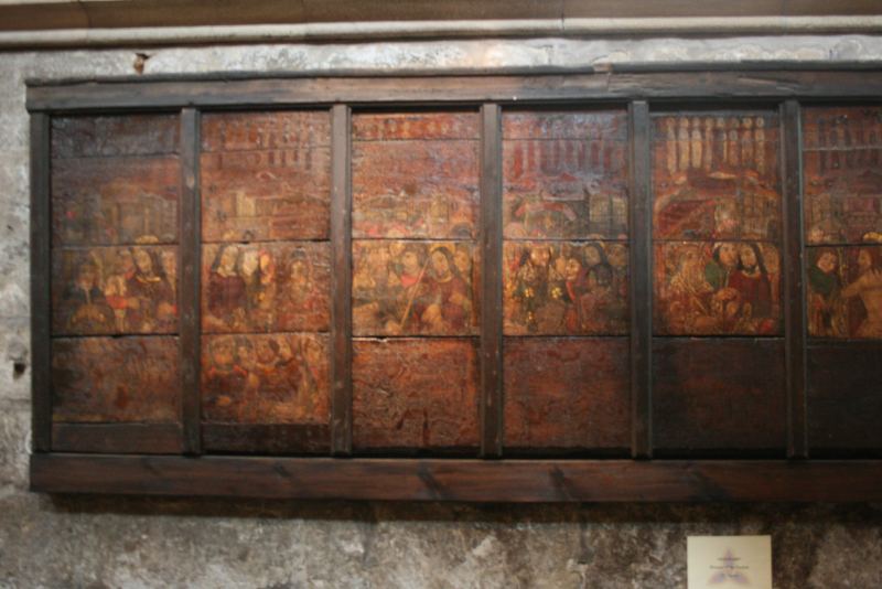 Painted panels from before the Reformation