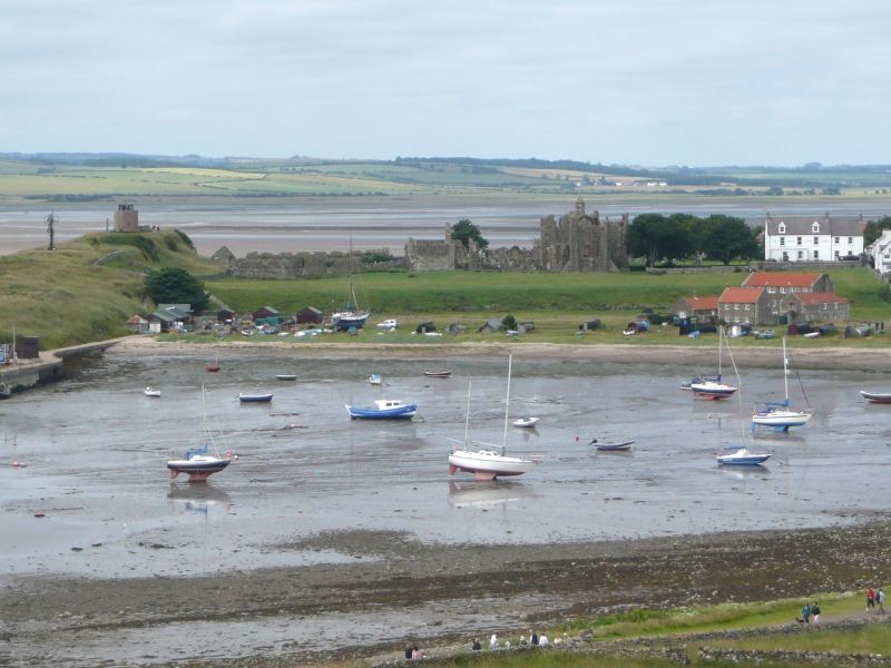 The Priory from the Castle