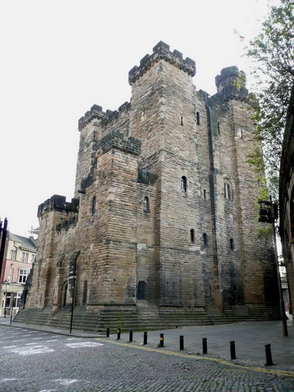 North side of the Castle