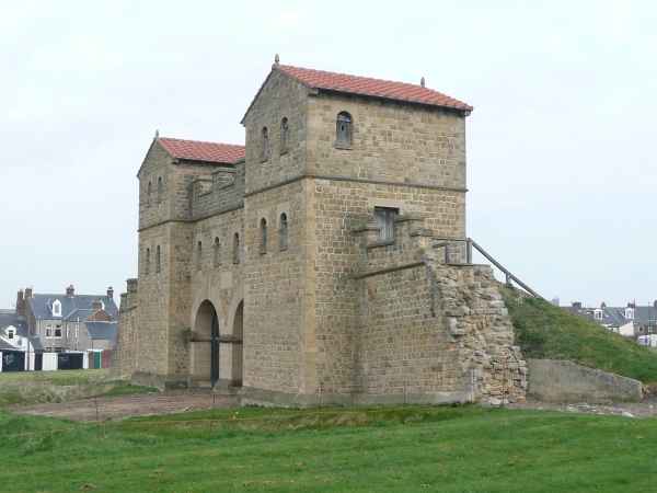 Reconstructed gatehouse