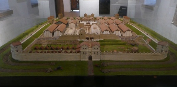 model of the fort
