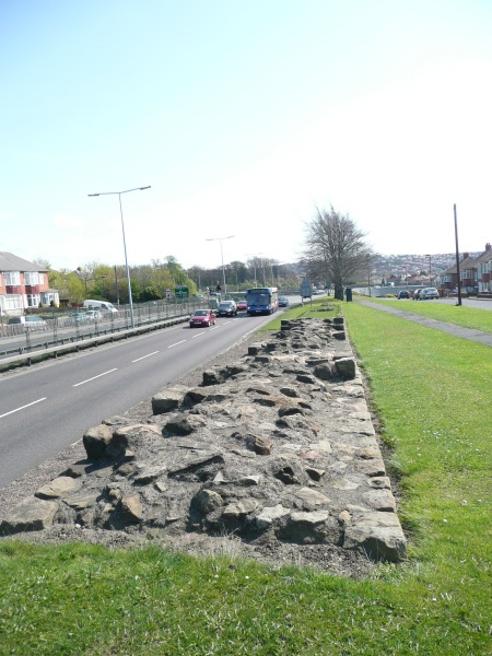 the wall in West Denton