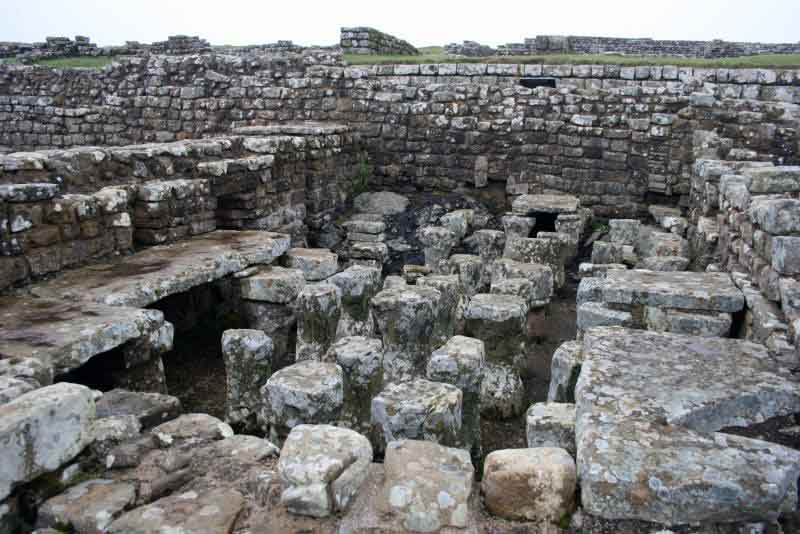 Hypocaust in the Commandant's House