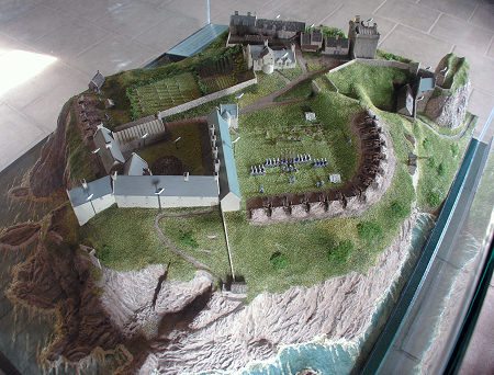 Model of Dunnottar Castle