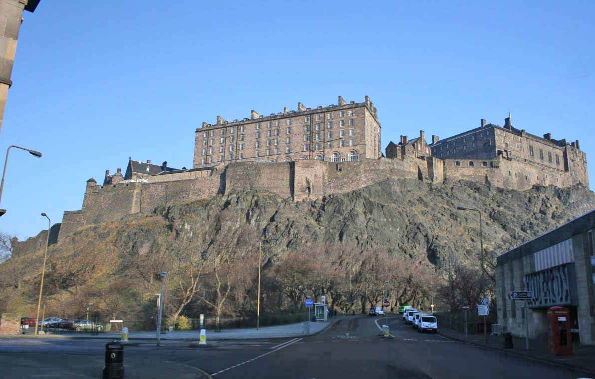 The Castle from Castle Terrace