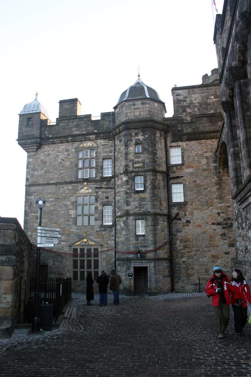 The Royal Palace from the Upper Ward