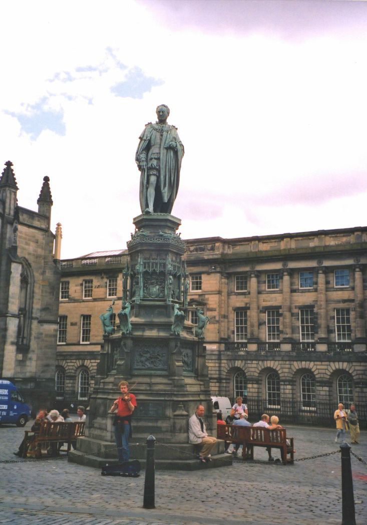 Charles II, Parliament Square