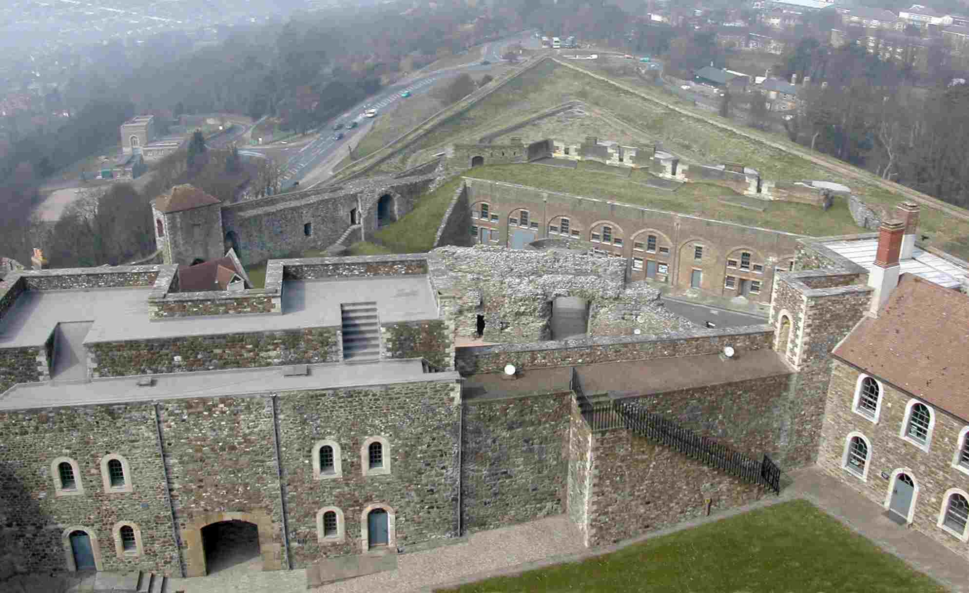 North West towards the Barbican