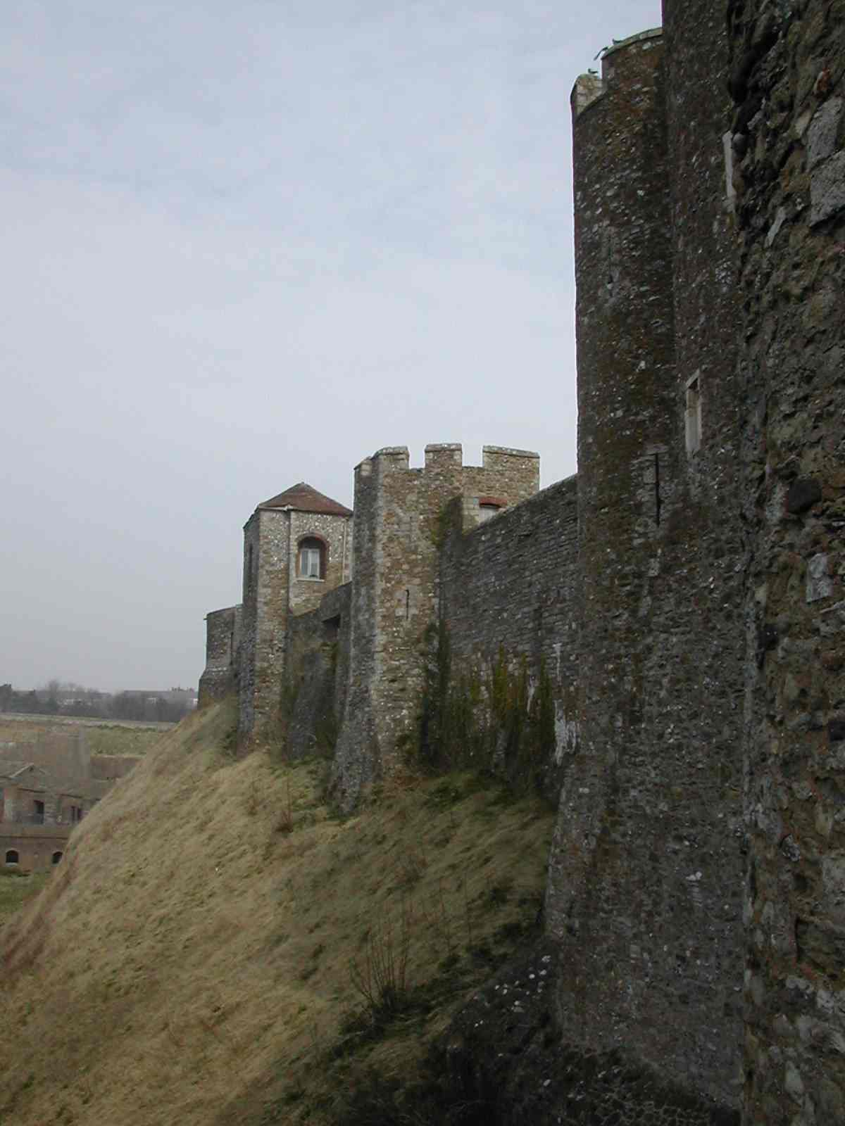 Curtain Walls, Dover Castle