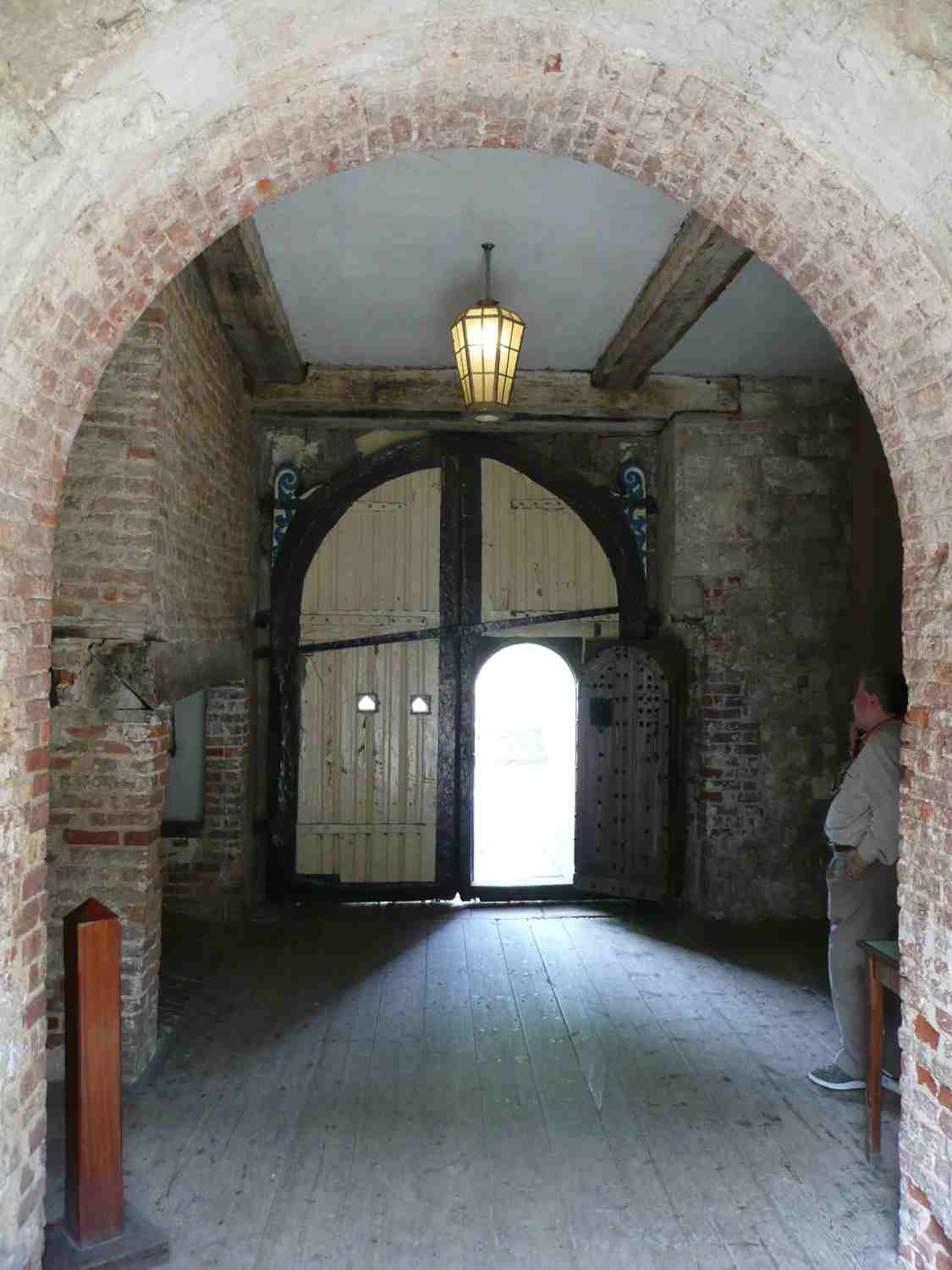 Inside the gatehouse, Upnor Castle