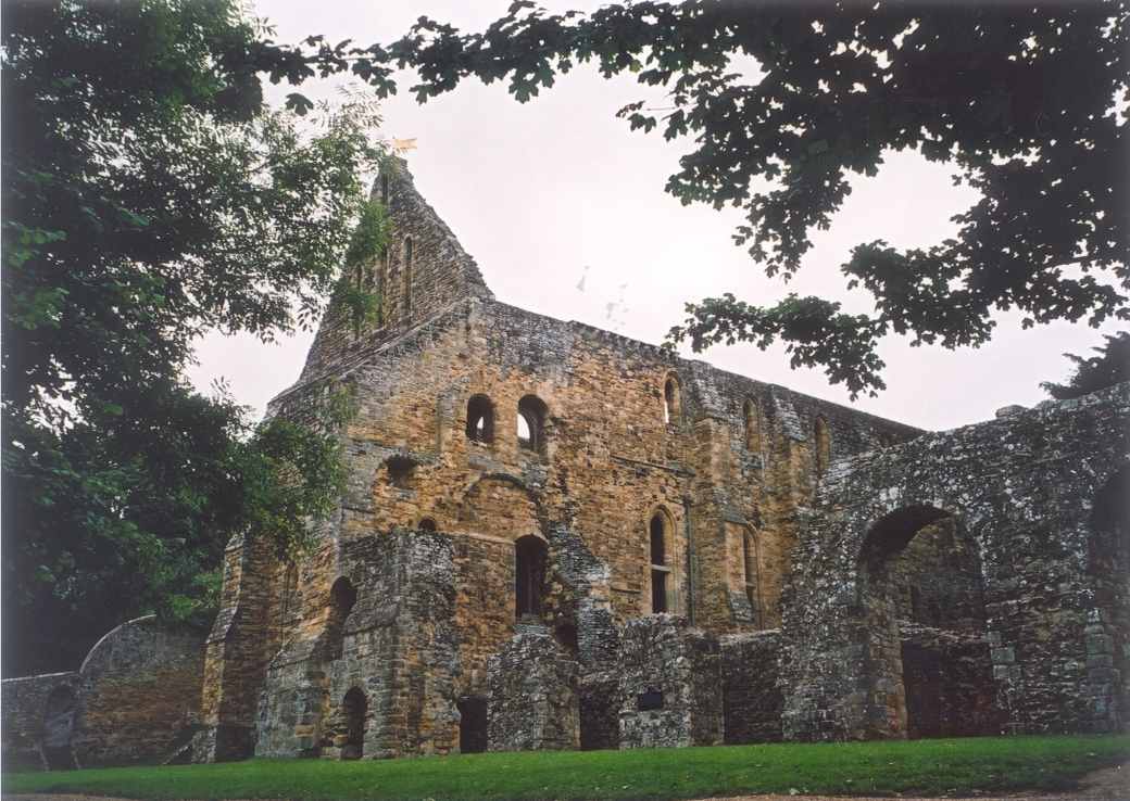 The remains of the Dorter and the Latrine