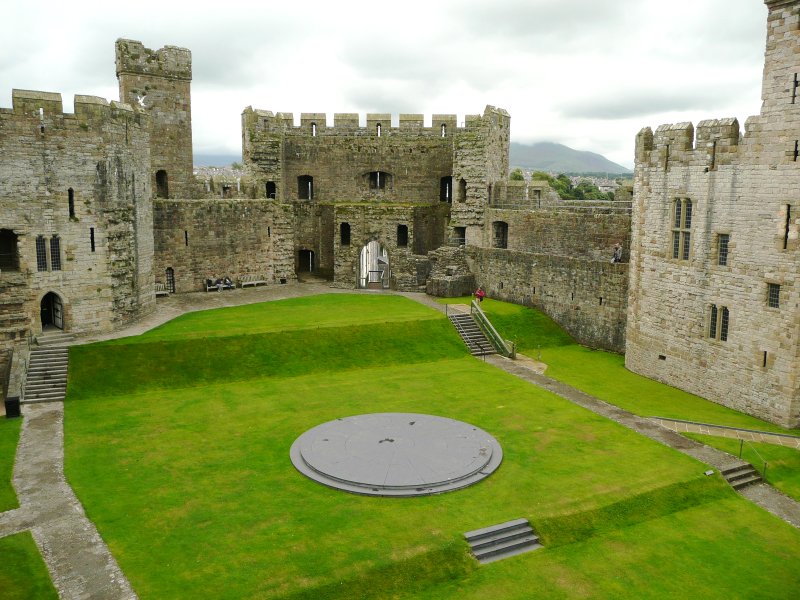Upper Ward, Caernarfon Castle