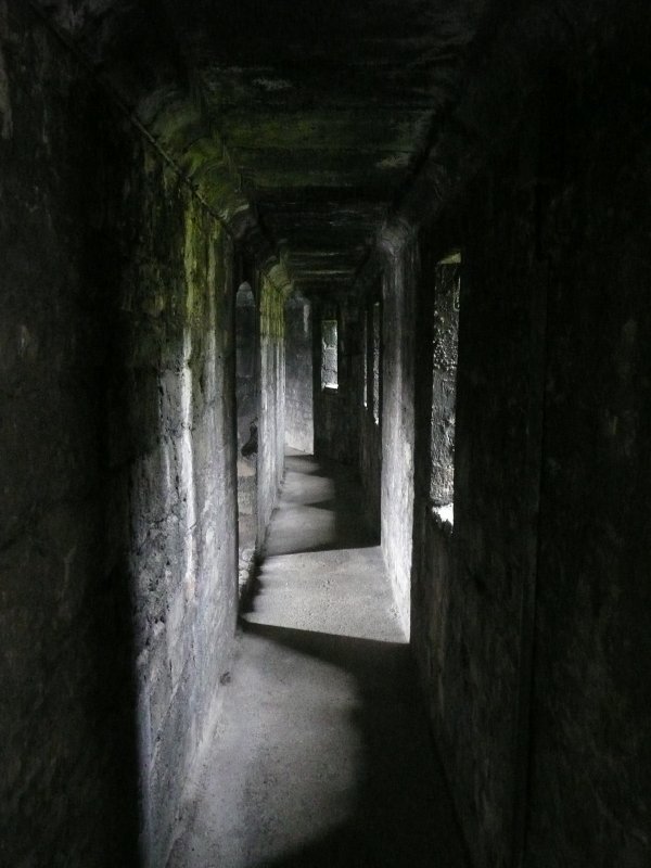 Inside the castle walls, Caernafon