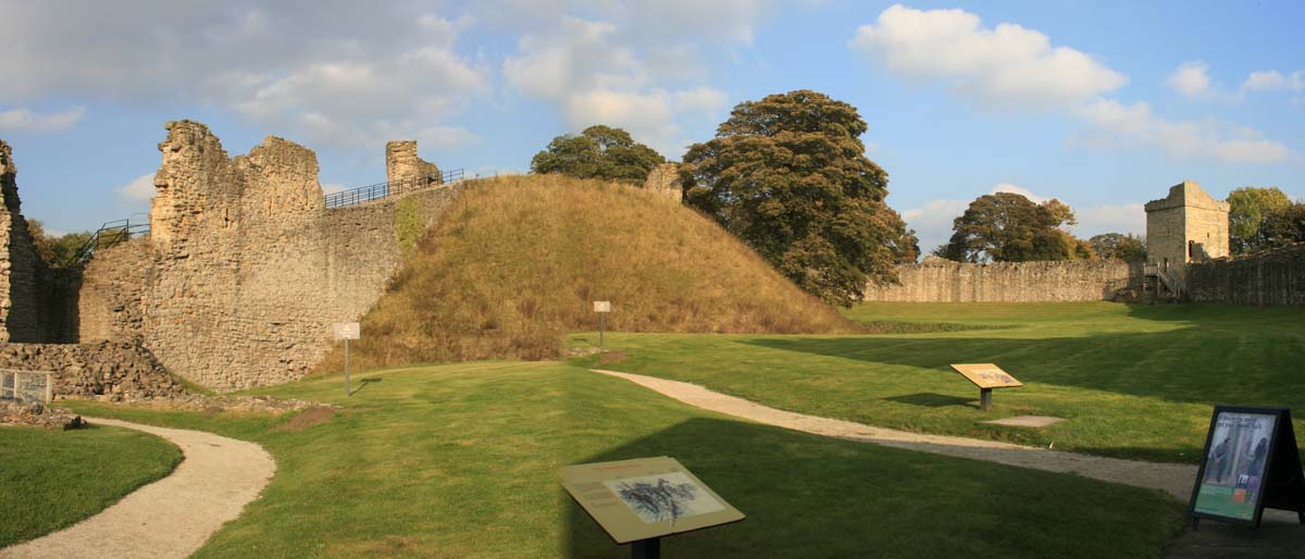The Motte and the Inner Bailey Wall