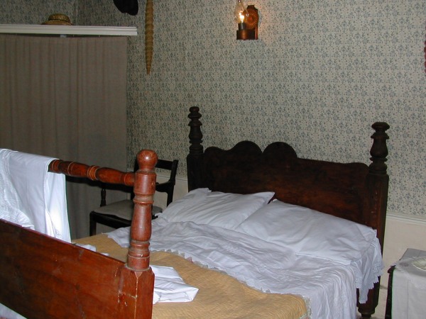 Double Bed, Harome Cottage, Ryedale Folk Museum, 
Hutton-le-Hole, Ryedale, Yorkshire