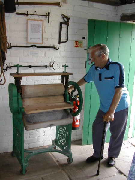 The laundry, Ryedale Folk Museum, 
Hutton-le-Hole, Ryedale, Yorkshire