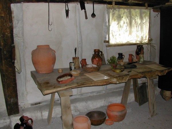 Space to eat, Ryedale Folk Museum, 
Hutton-le-Hole, Ryedale, Yorkshire