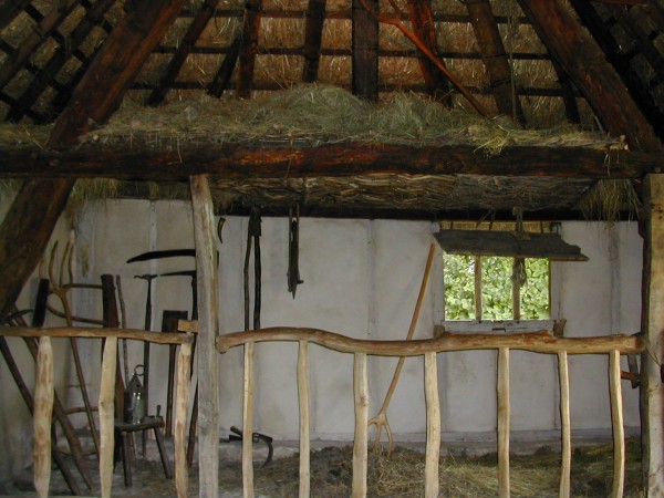 Space for the animals, Ryedale Folk Museum, 
Hutton-le-Hole, Ryedale, Yorkshire