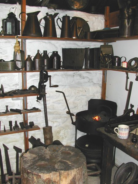 Village Tin Maker, Ryedale Folk Museum, 
Hutton-le-Hole, Ryedale, Yorkshire