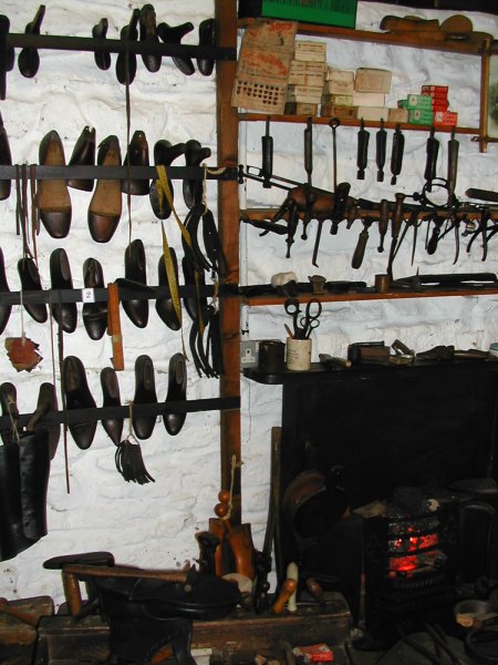 Village Shoemaker, Ryedale Folk Museum, 
Hutton-le-Hole, Ryedale, Yorkshire