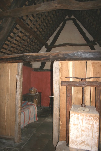 16th Century Cottage, Ryedale Folk Museum, 
Hutton-le-Hole, Ryedale, Yorkshire